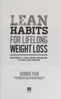 Lean habits for lifelong weight loss