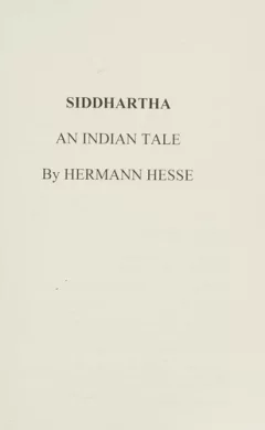 Siddhartha