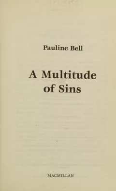 A multitude of sins