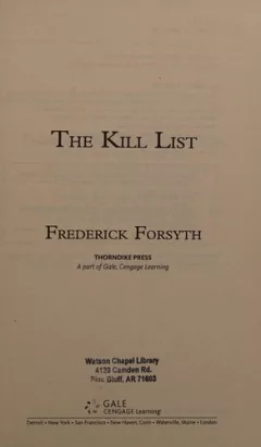 The kill list