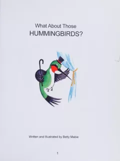 What about those hummingbirds?