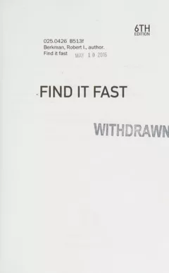 Find it fast