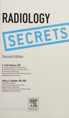 Radiology secrets.