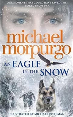 An eagle in the snow