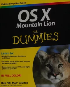 OS X Mountain Lion for dummies
