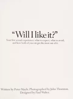 "Will I like it?"