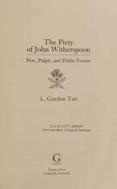 The piety of John Witherspoon
