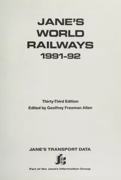Jane's world railways.
