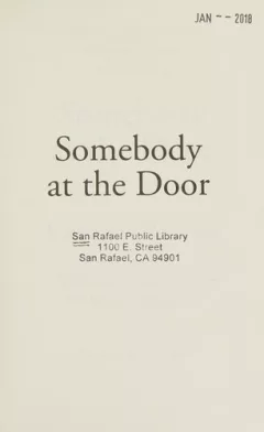 Somebody at the door