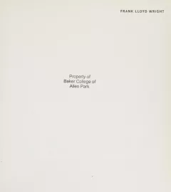Frank Lloyd Wright
