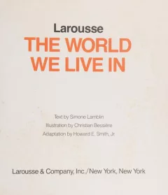 Larousse the world we live in