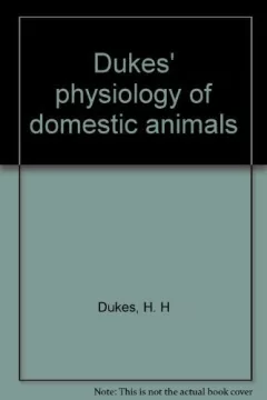 Dukes' Physiology of domestic animals.