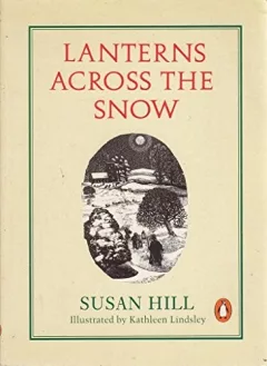 Lanterns across the snow