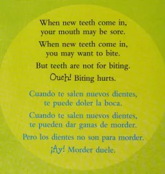 Teeth are not for biting =