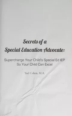 Secrets of a special education advocate
