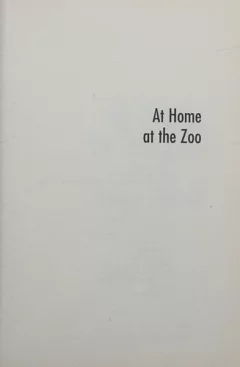 At home at the zoo