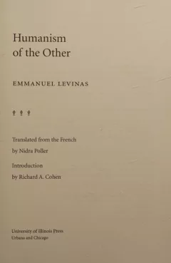 Humanism of the other