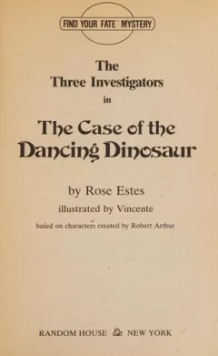 The three investigators in the case of the dancing dinosaur