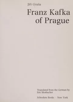 Franz Kafka of Prague