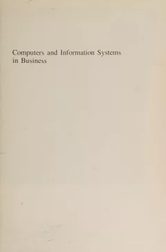 Computers and information systems in business