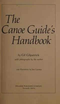 The canoe guide's handbook