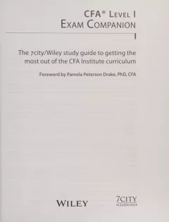 CFA Level I Exam Companion