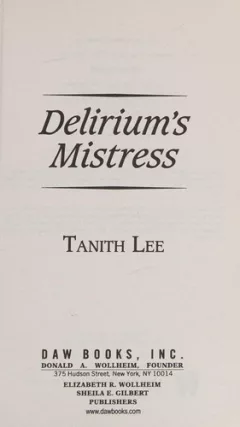 Delirium's Mistress