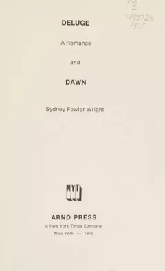 Deluge; a romance, and Dawn.
