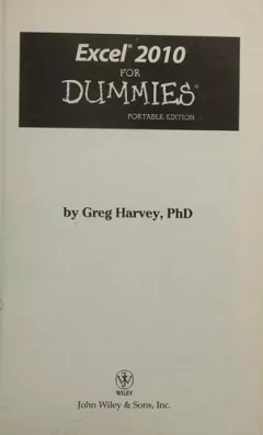 Excel 2010 for Dummies