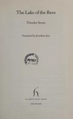 LAKE OF THE BEES; TRANS. BY JOHNATHAN KATZ.