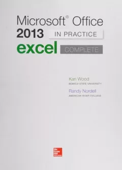 Microsoft Office Excel 2013 Complete
