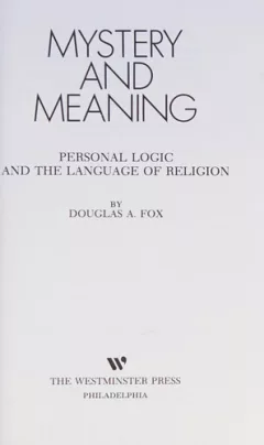 Mystery and meaning
