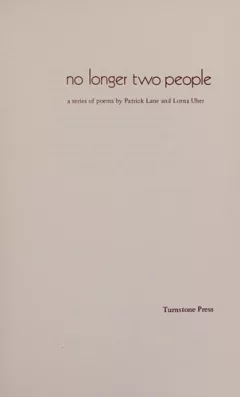No longer two people