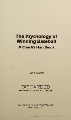 The psychology of winning baseball