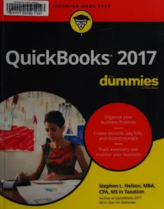 Quickbooks 2017 for Dummies