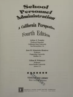 School personnel administration