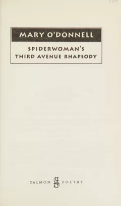 Spiderwoman's Third Avenue rhapsody
