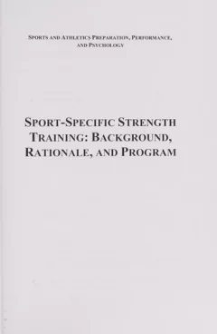 Sport-specific strength training