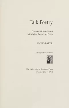 Talk poetry