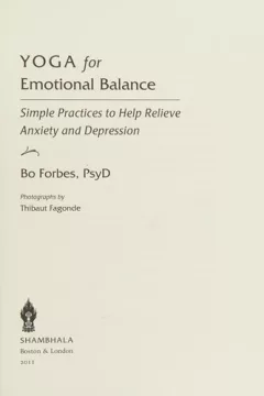 Yoga for emotional balance