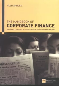 Handbook of corporate finance