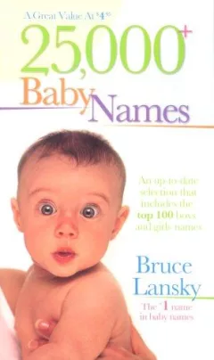 25,000+ baby names