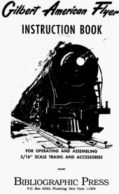 Gilbert American Flyer Instruction Book