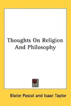 Thoughts On Religion And Philosophy