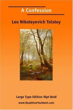 A Confession (Large Print)