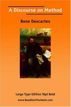 A Discourse on Method (Large Print)