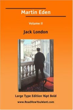 Martin Eden Volume II (Large Print)