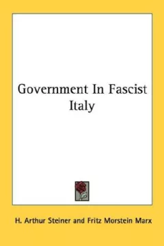 Government In Fascist Italy