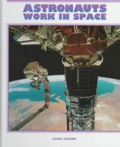 Astronauts work in space