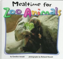 Mealtime for zoo animals